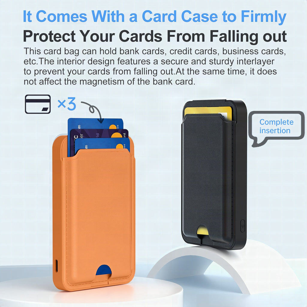 Funda con protección integrada para tarjetas