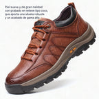 Botas Ortopédicas de Piel Auténtica para Hombre