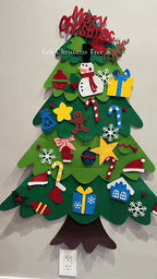 Set navideño DIY de fieltro para niños