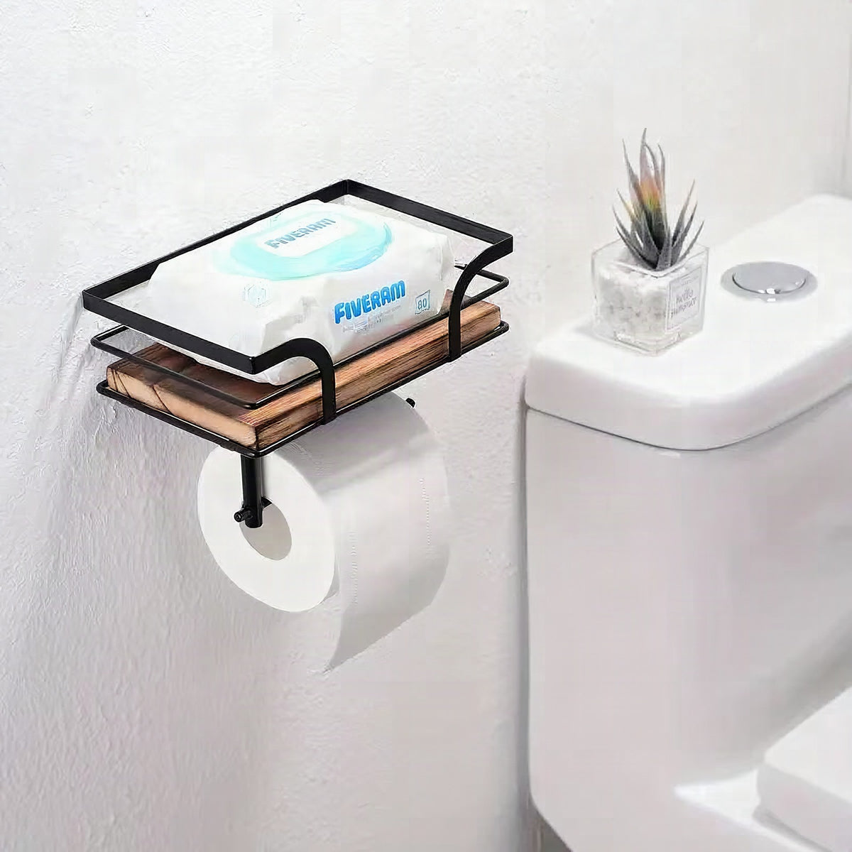 Estantería multifuncional de baño