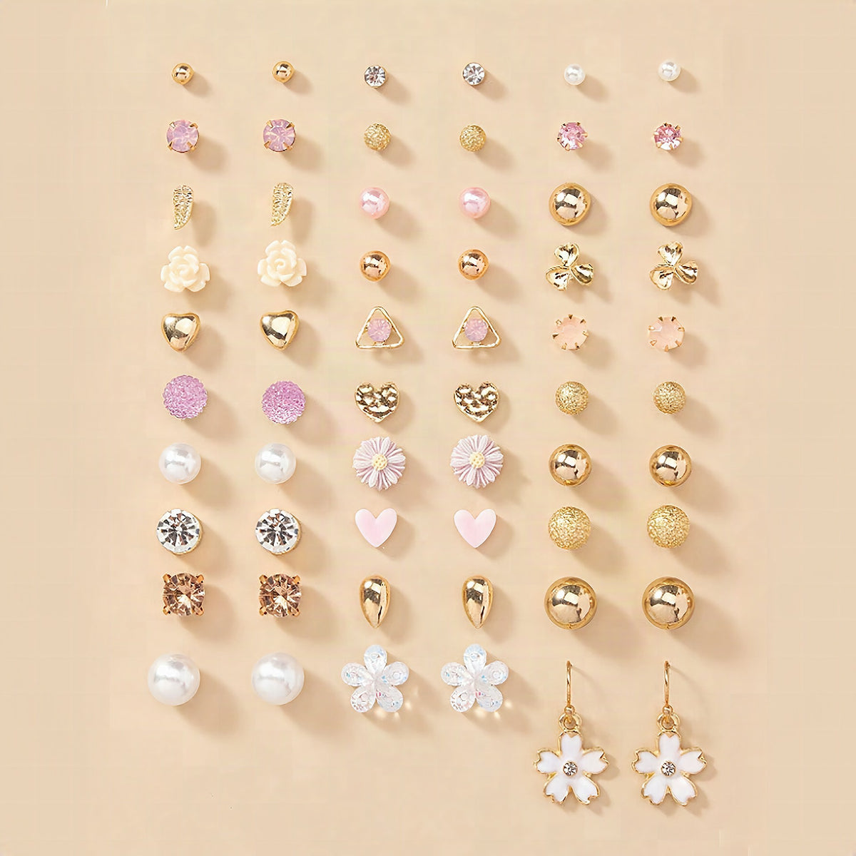 Set de pendientes variados