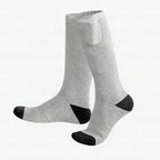 Calcetines térmicos recargables con control de temperatura ajustable