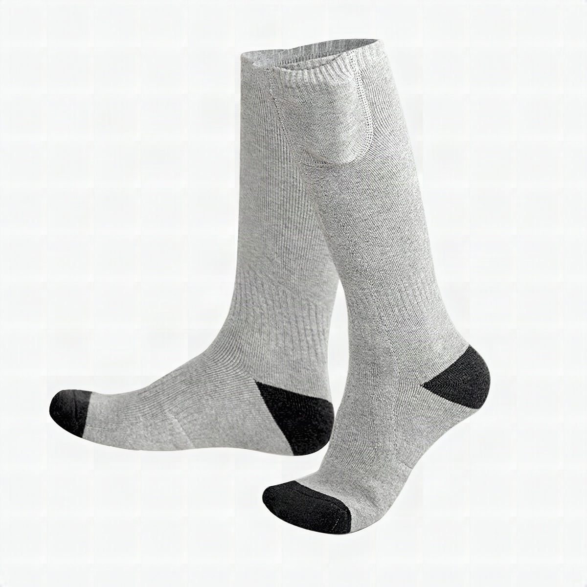Calcetines térmicos recargables con control de temperatura ajustable