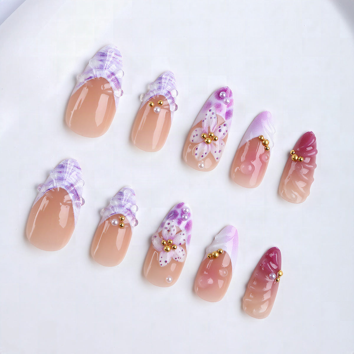 Set de uñas artísticas