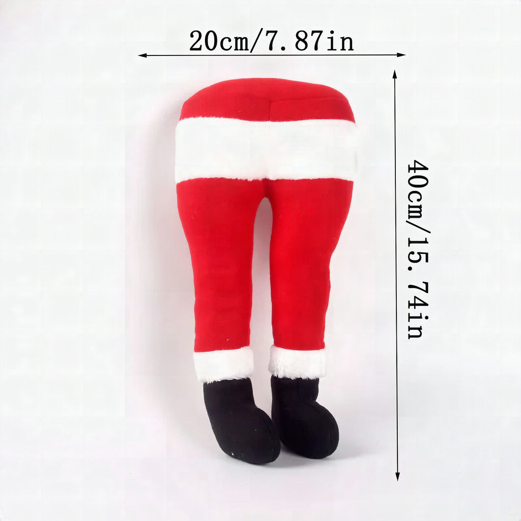 Adorno navideño colgante JollyLegs de tela resistente
