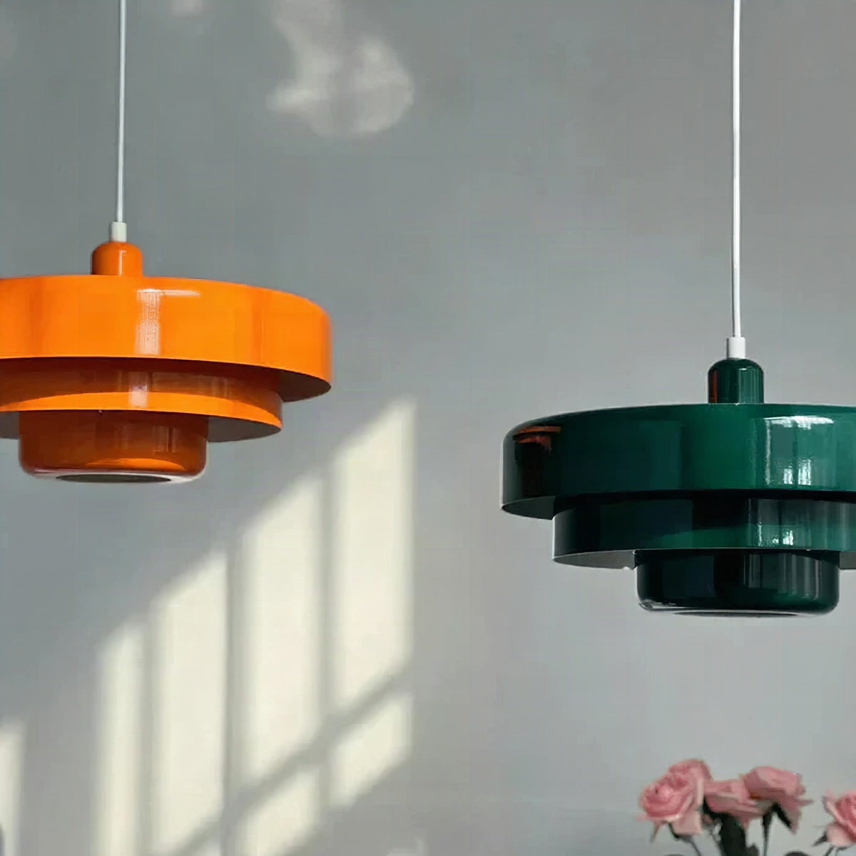 Lámpara colgante LED vintage de iluminación elegante