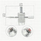 Llave extractora de núcleos de válvula CoreMate 4 en 1