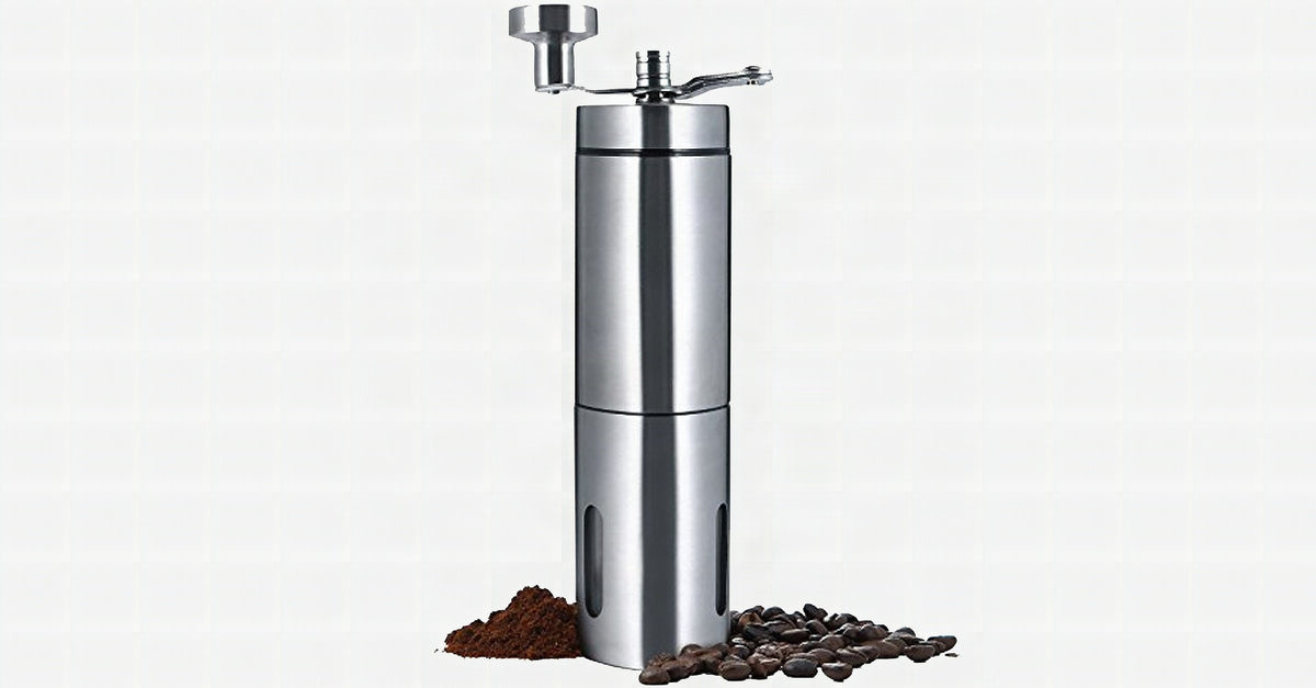 Molinillo de café portátil – ¡Empieza tu mañana con un café excepcional!