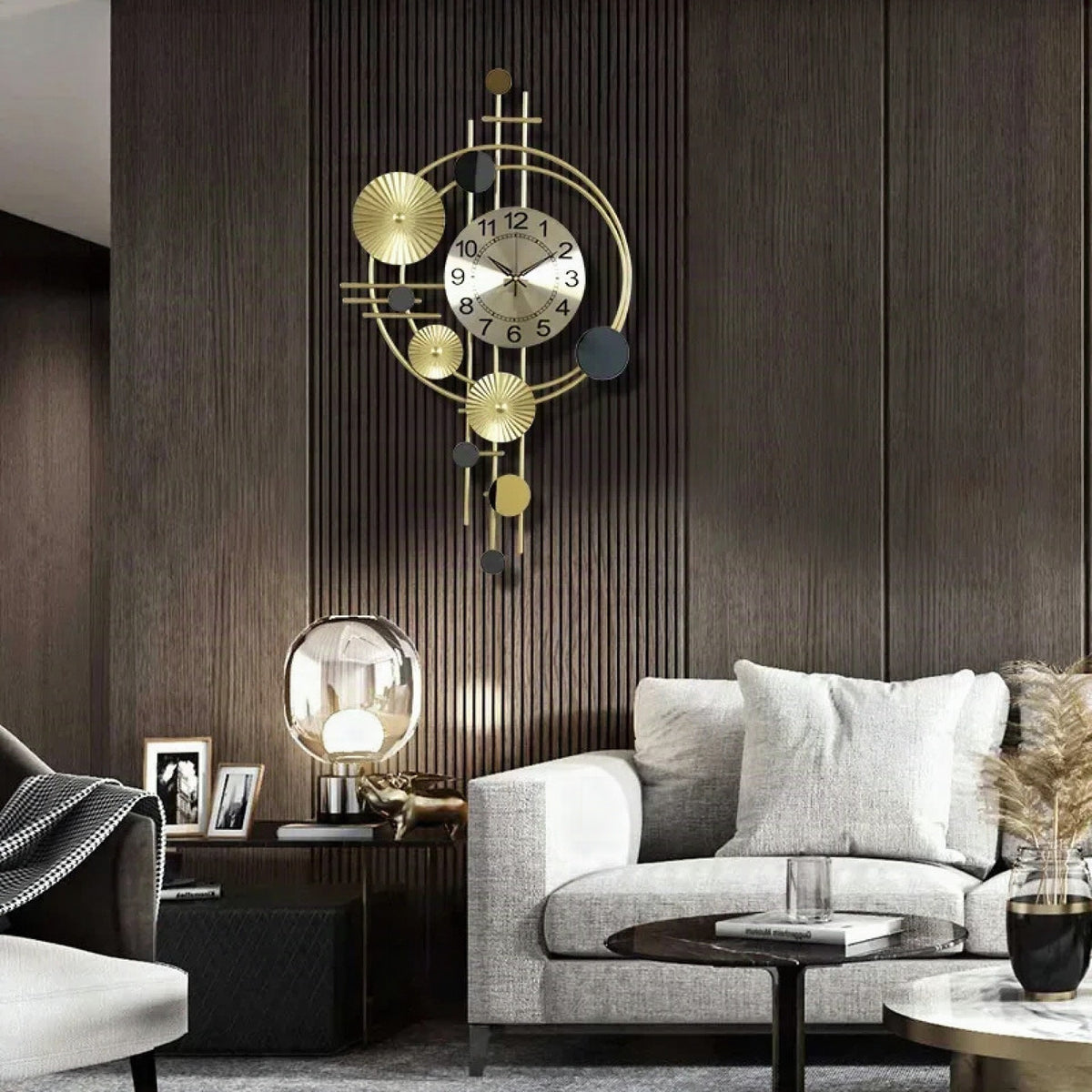 Reloj de pared gigante moderno