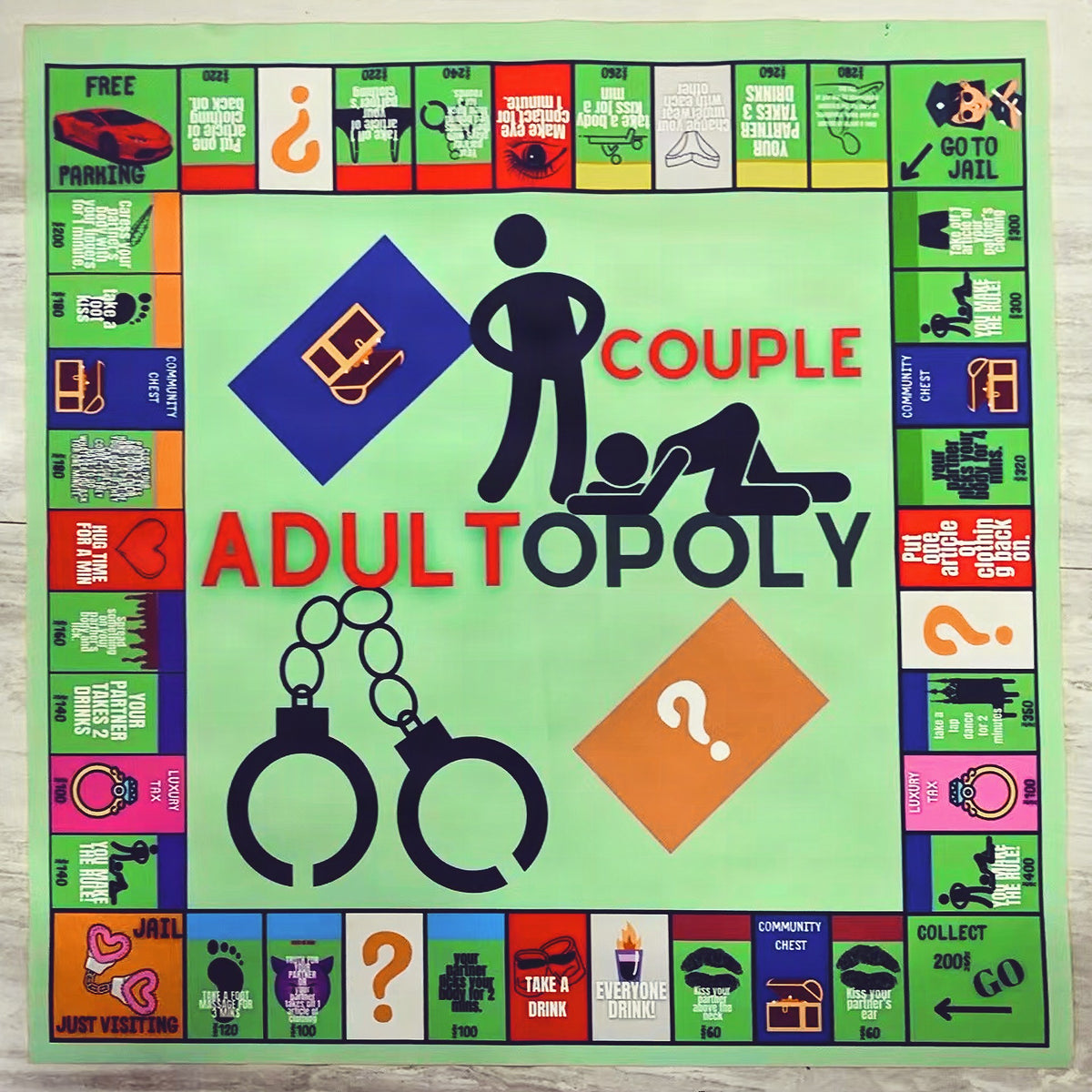 Juego de mesa para parejas