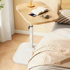 Mesa auxiliar regulable para cama o sofá, diseño moderno