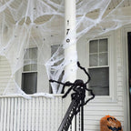 Telaraña artificial elástica para decoración de Halloween