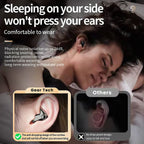 Auriculares para dormir, ultraligeros, diseño fino para máximo confort nocturno