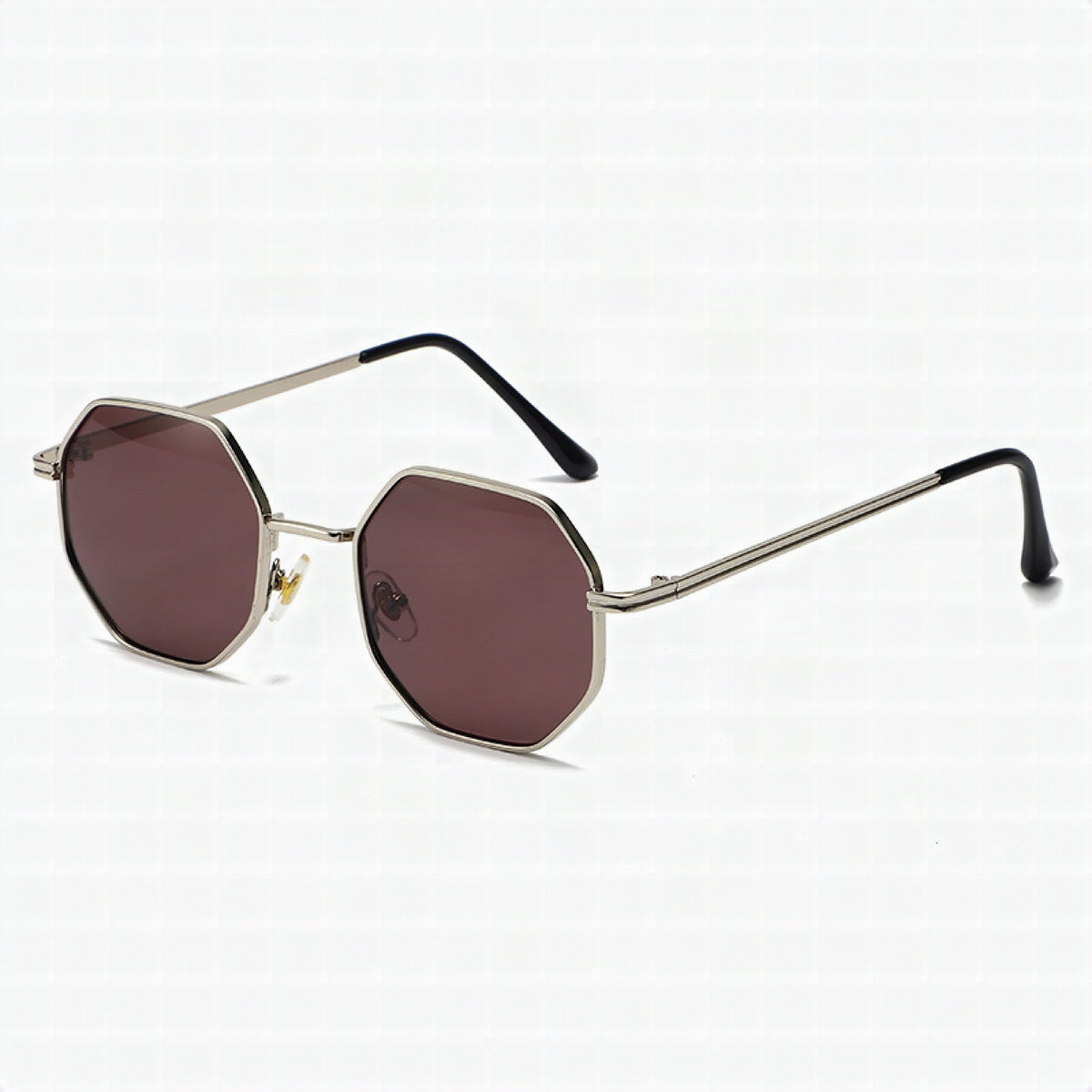 Gafas de diseño octogonal elegante