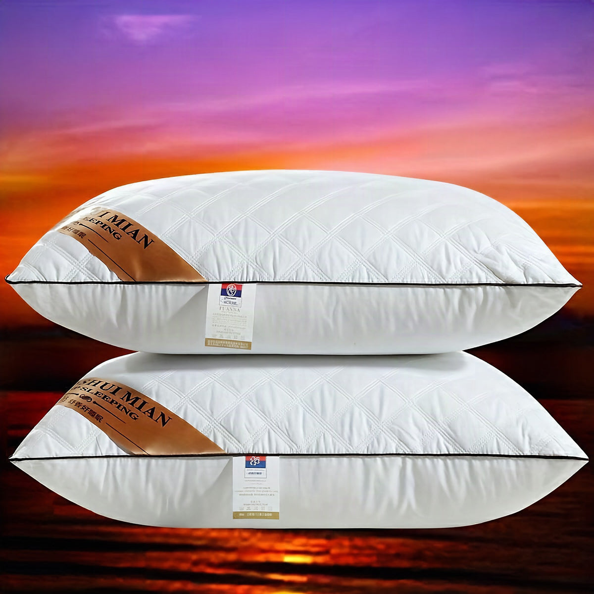 Almohada de lujo calidad hotel – Mantiene su forma, lavable, para todas las posturas