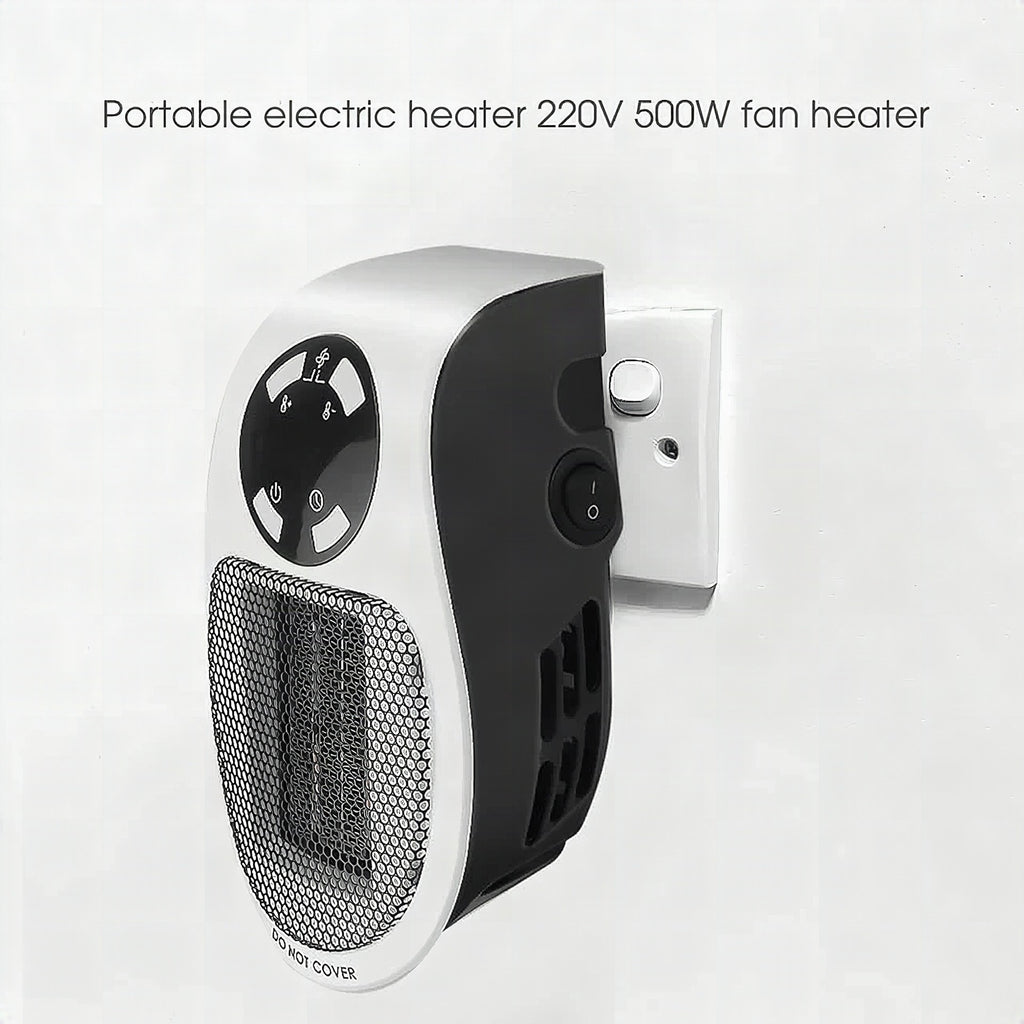 Mini calefactor eléctrico portátil de 500 W