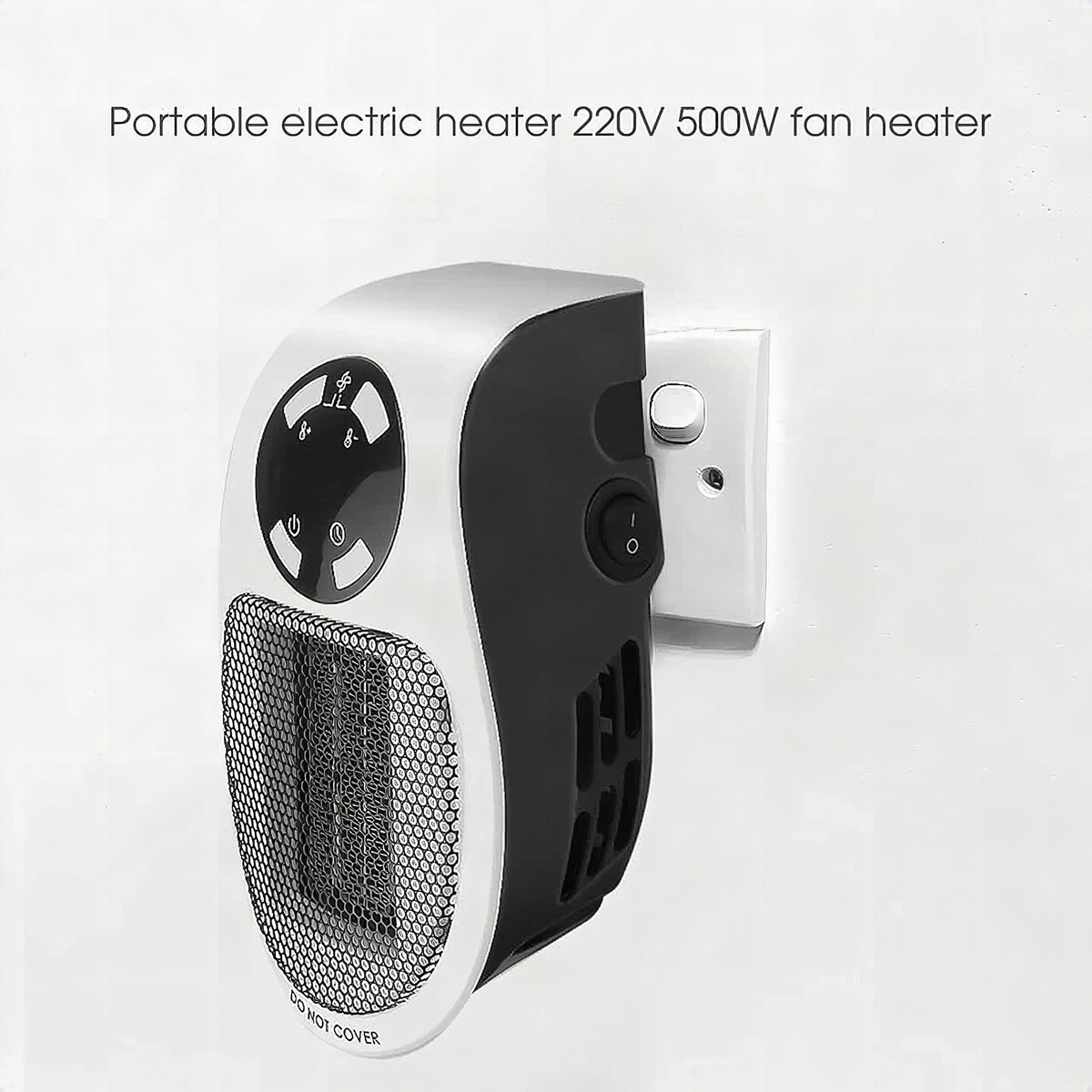 Mini calefactor eléctrico portátil de 500 W