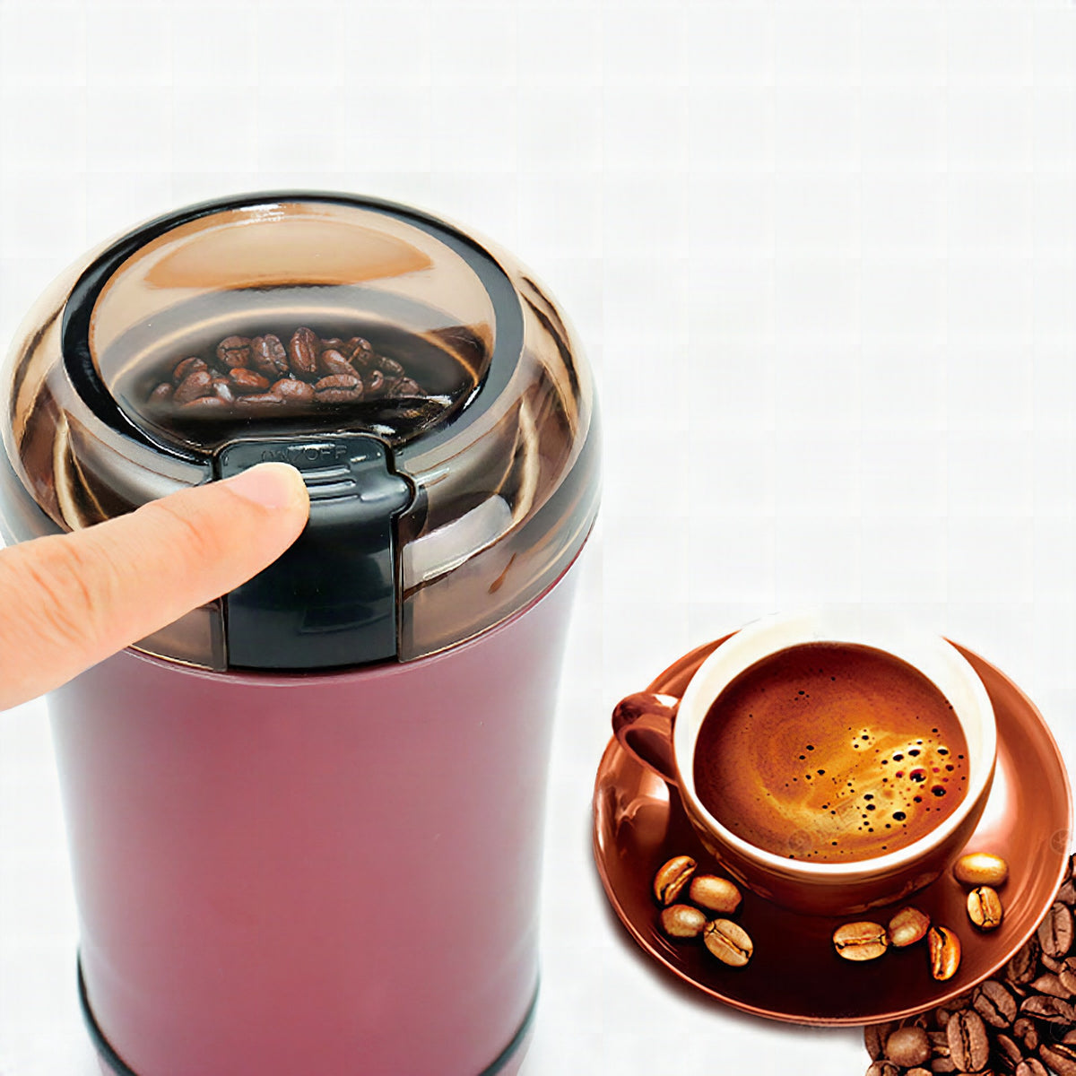 Molinillo de café eléctrico portátil