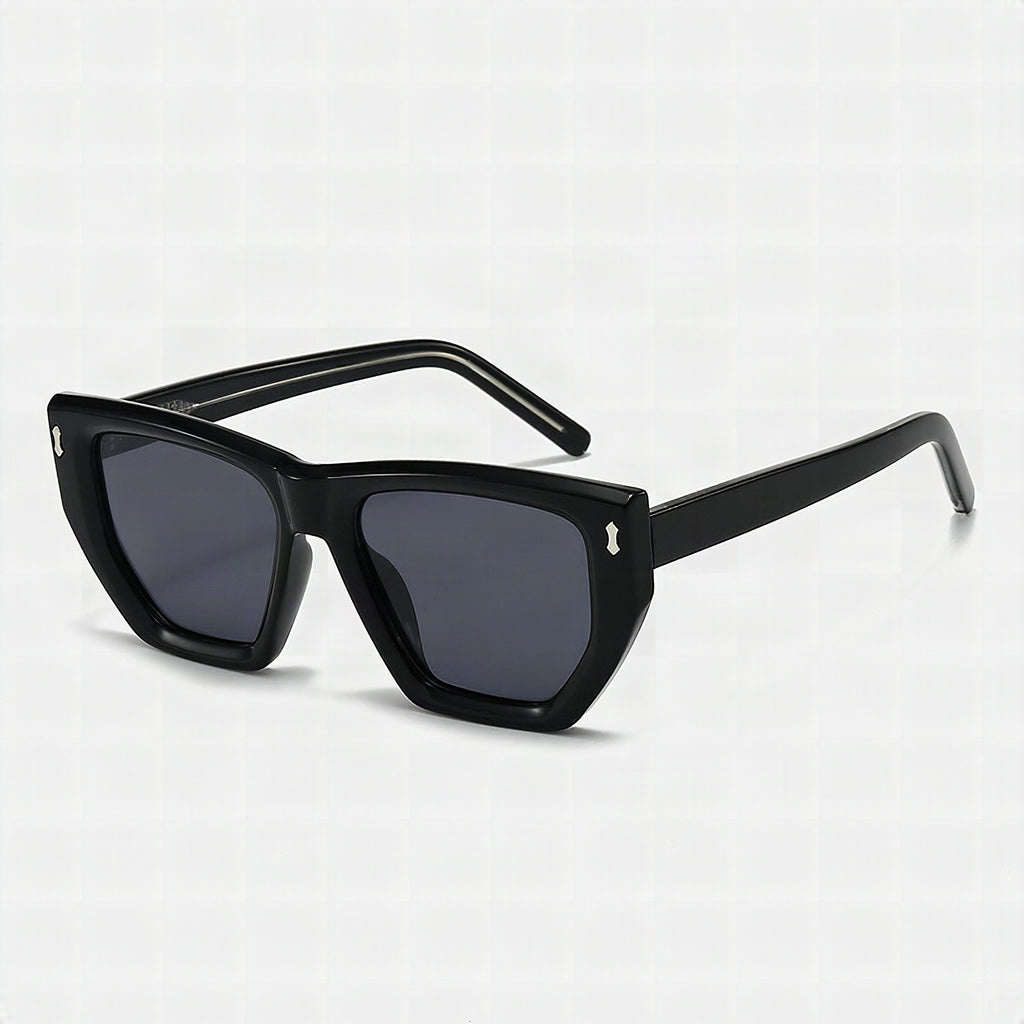 Gafas de sol hexagonales para mujer con protección UV