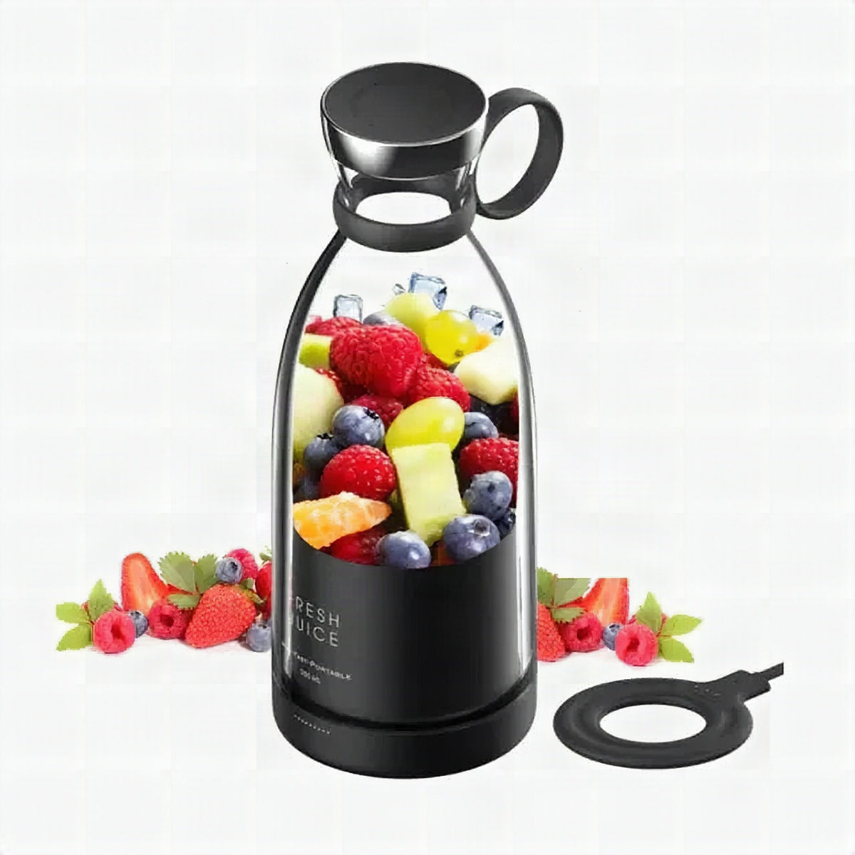 Batidora portátil con batería recargable