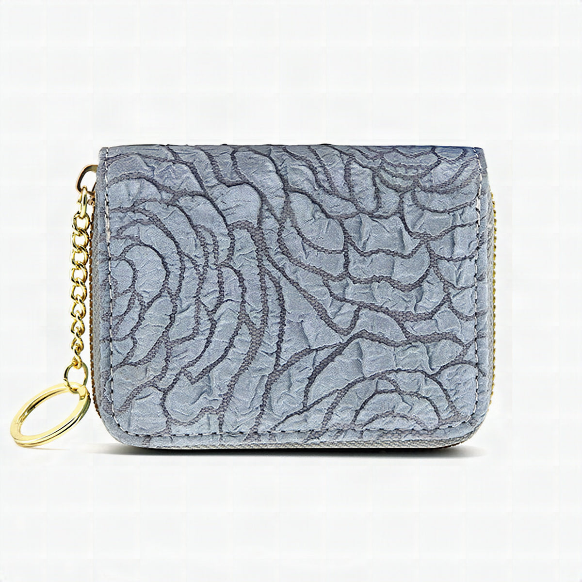 Monedero elegante con diseño floral