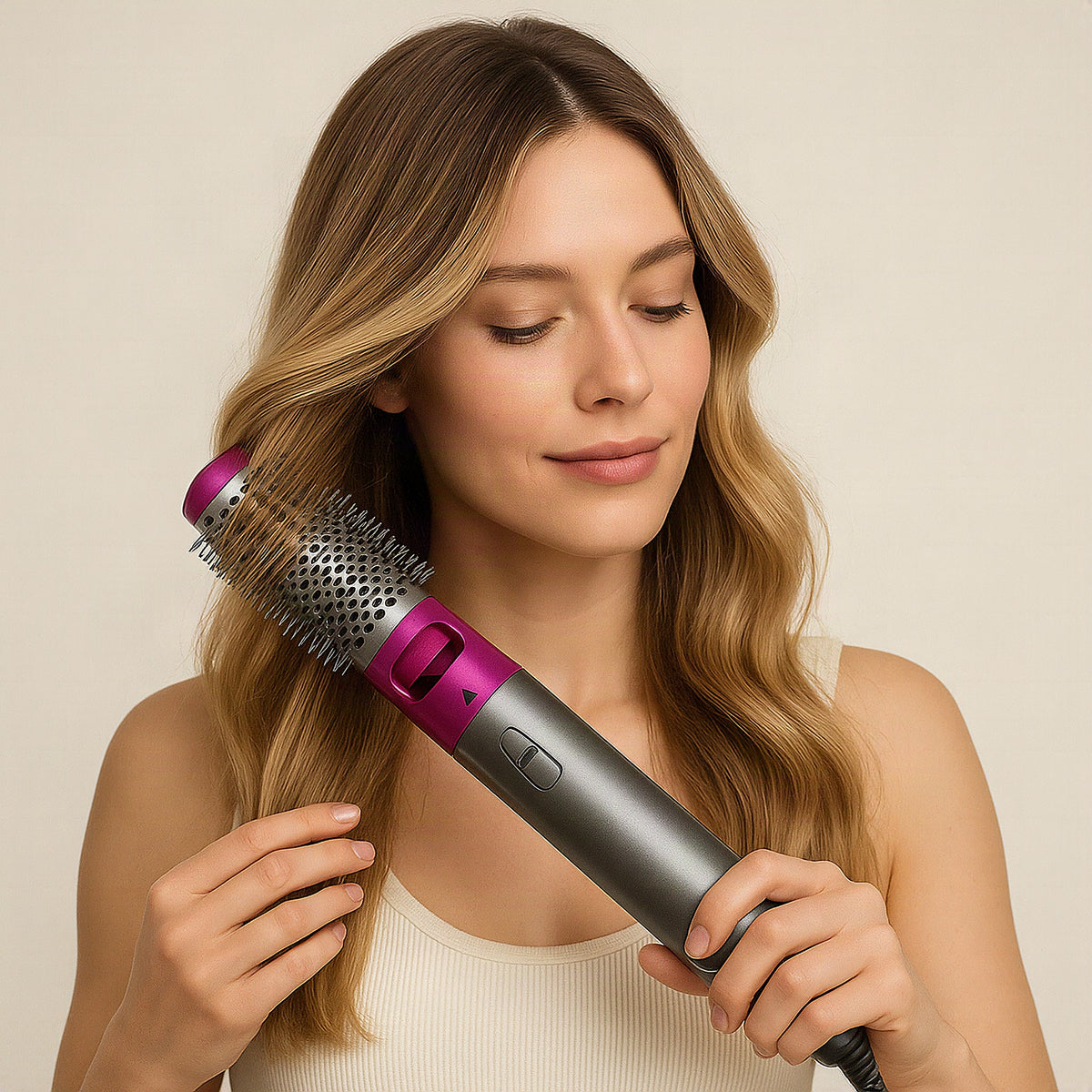 Moldeador de pelo 5 en 1 con tecnología de calor avanzada