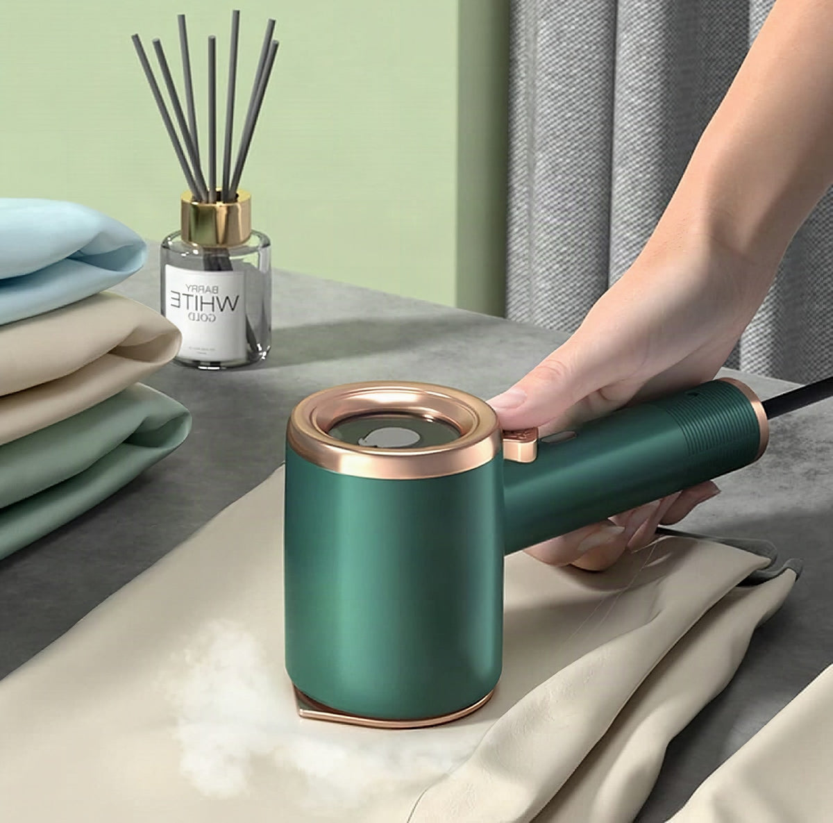 Plancha de vapor portátil mini 2 en 1