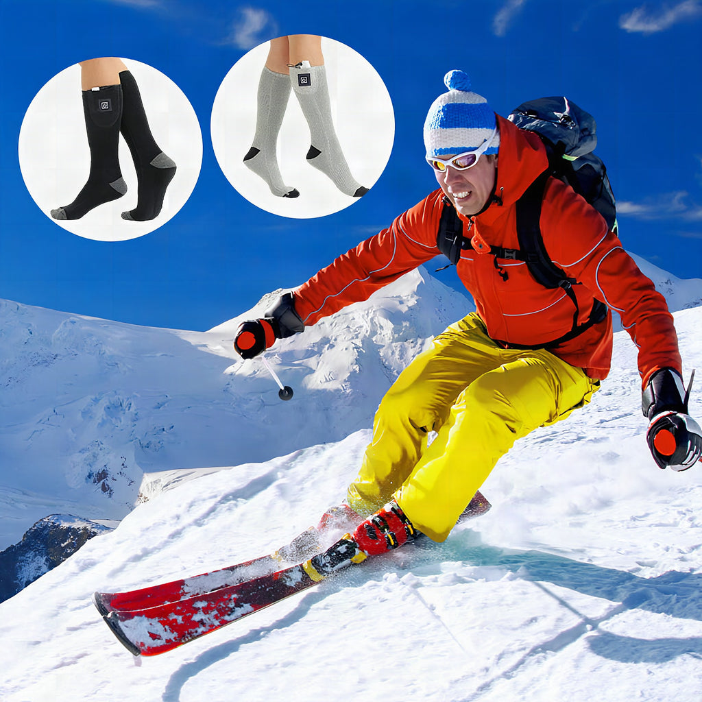 Calcetines térmicos con temperatura ajustable