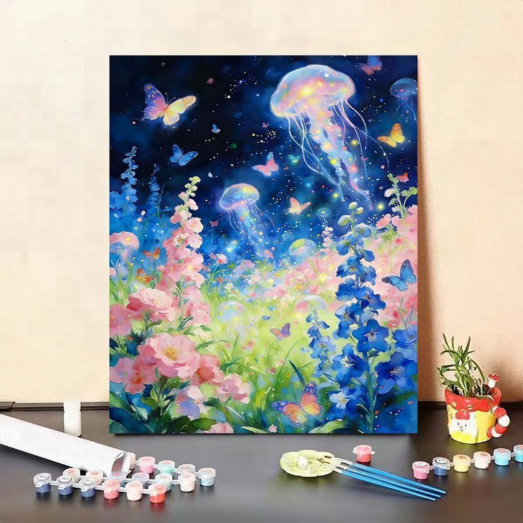 Kit de pintura por números artística