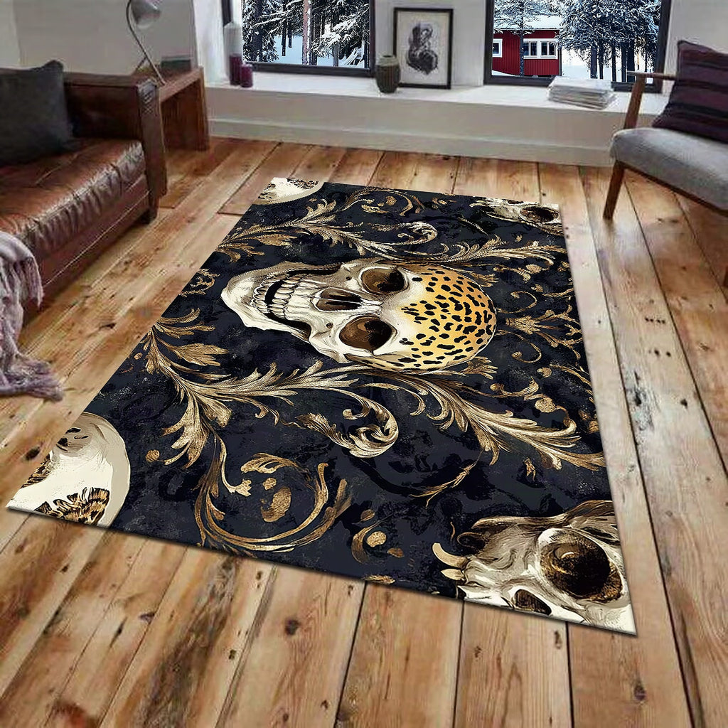 Alfombra de área con diseño animal en 3D