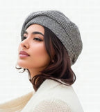Gorra elegante para mujer estilo parisino