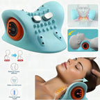 Masajeador cervical eléctrico con calor y terapia de pulsos
