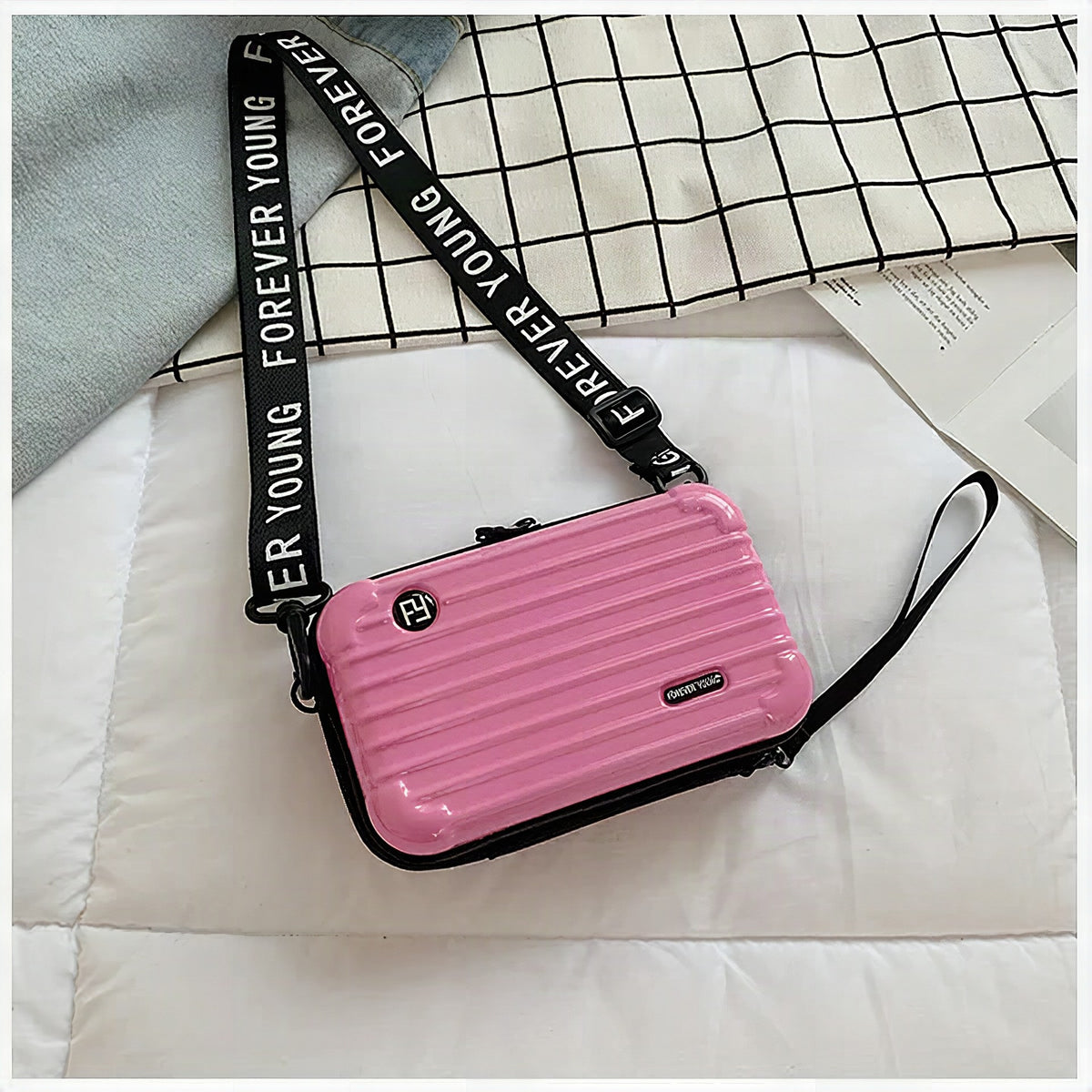 Bolso mini maleta elegante para uso diario