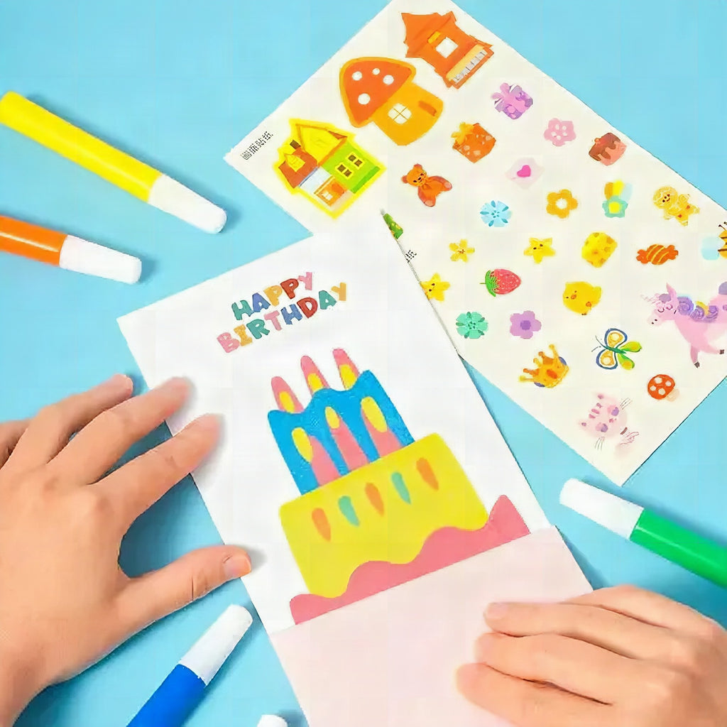 Kit de pintura mágica sin manchas para niños