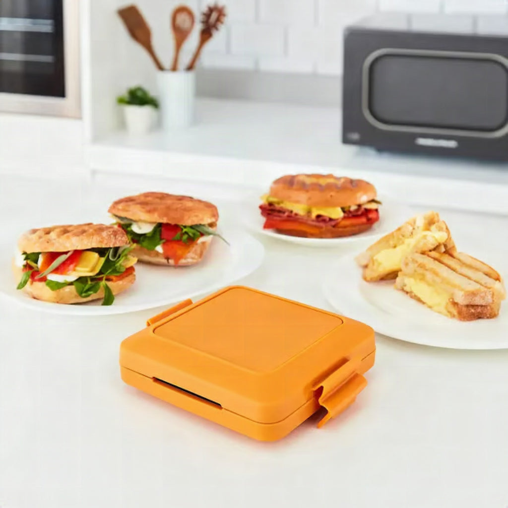 Sandwichera para microondas con placas antiadherentes