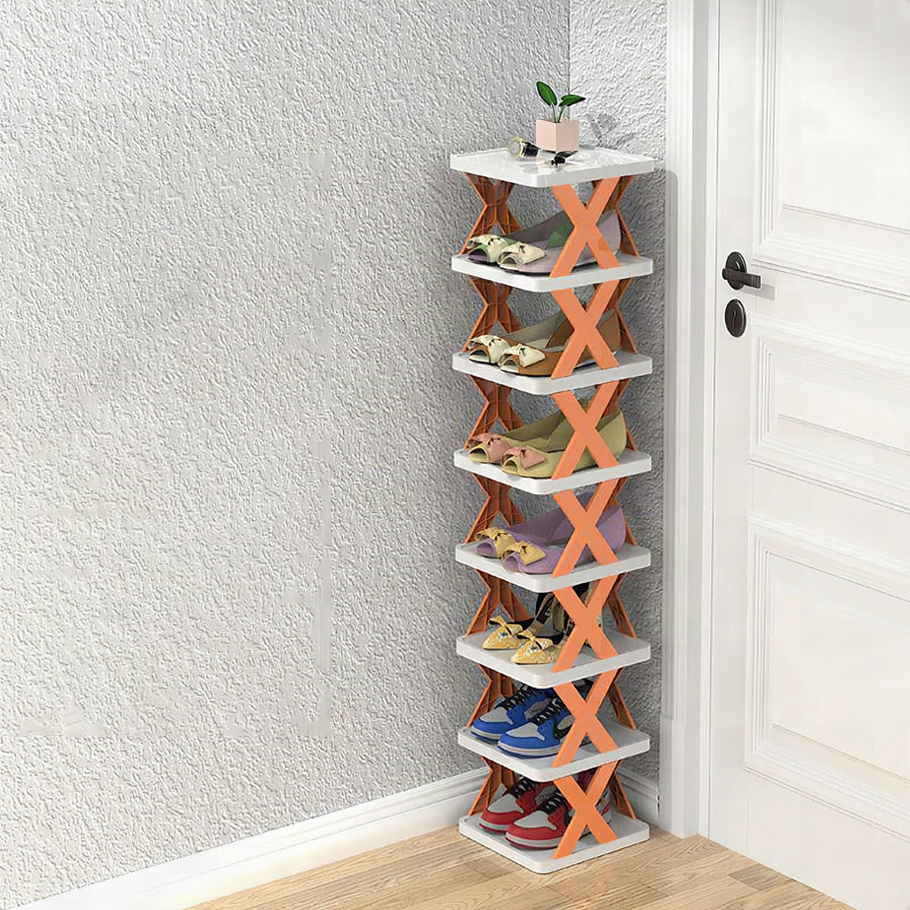 Zapatero modular apilable de varios niveles