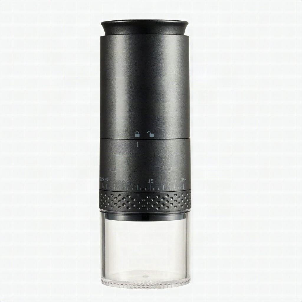 Molinillo de café eléctrico recargable USB-C de 1500 mAh con ajuste de molienda