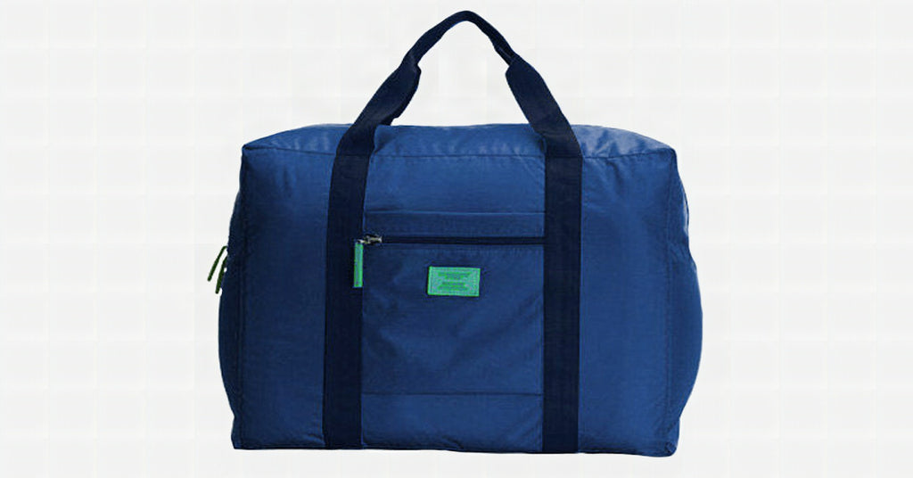 Bolsa de viaje plegable de nailon impermeable y resistente
