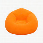 Tumbona hinchable relax con reposapiés para mujer