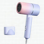 Secador de pelo plegable con tecnología iónica para un cabello brillante
