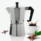Cafetera italiana clásica para vitrocerámica – Moka de 12 tazas