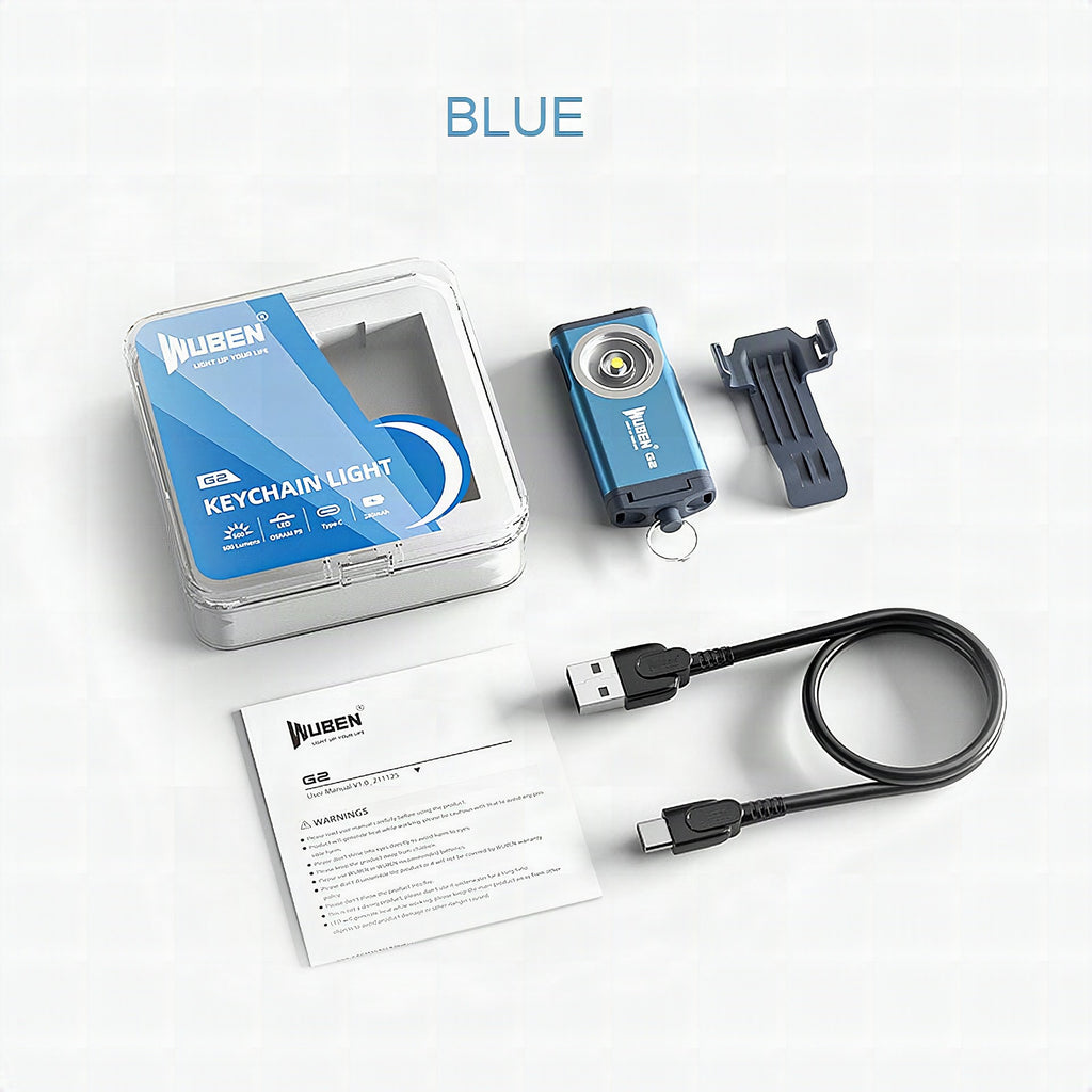 Linterna mini recargable portátil con luz potente