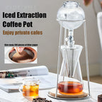 Cafetera de goteo de vidrio reutilizable Vintage Art Brew