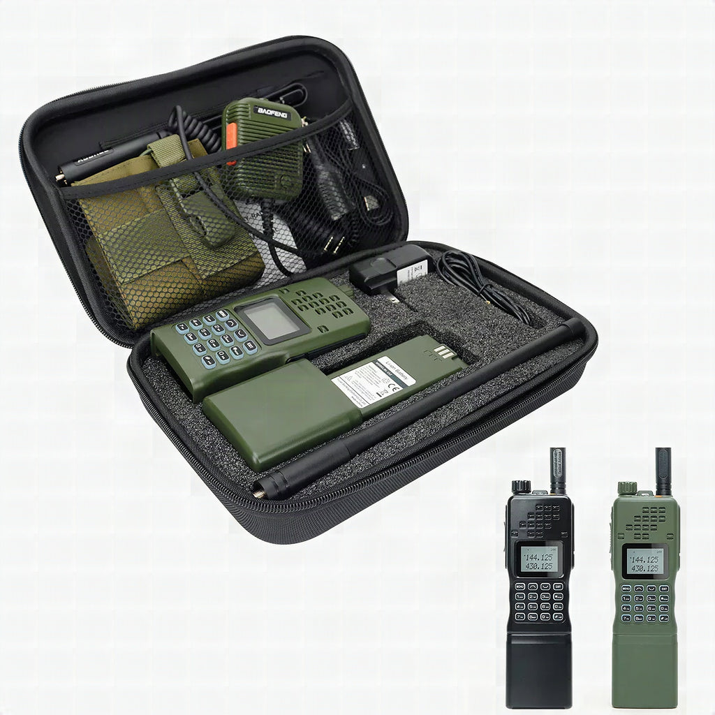 Walkie talkie dual-band CommGuard de largo alcance
