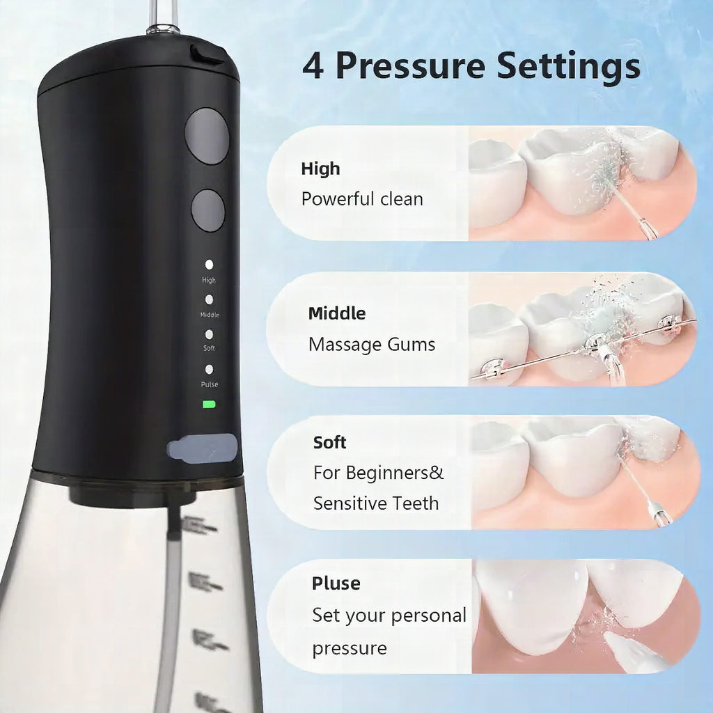 Irrigador dental portátil