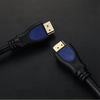 Cable HDMI de alto rendimiento con contactos chapados en oro y transmisión de señal optimizada