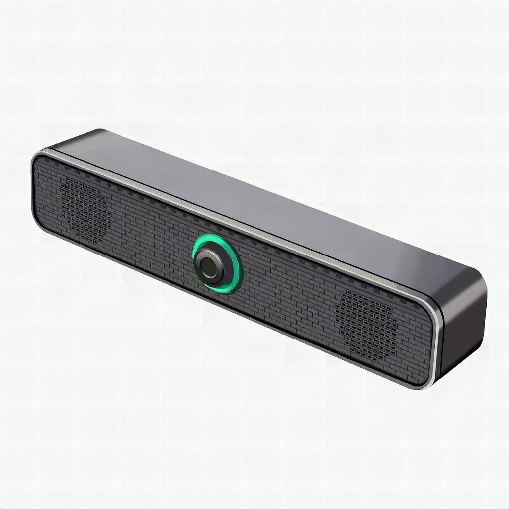 Barra de sonido con altavoz y LED RGB
