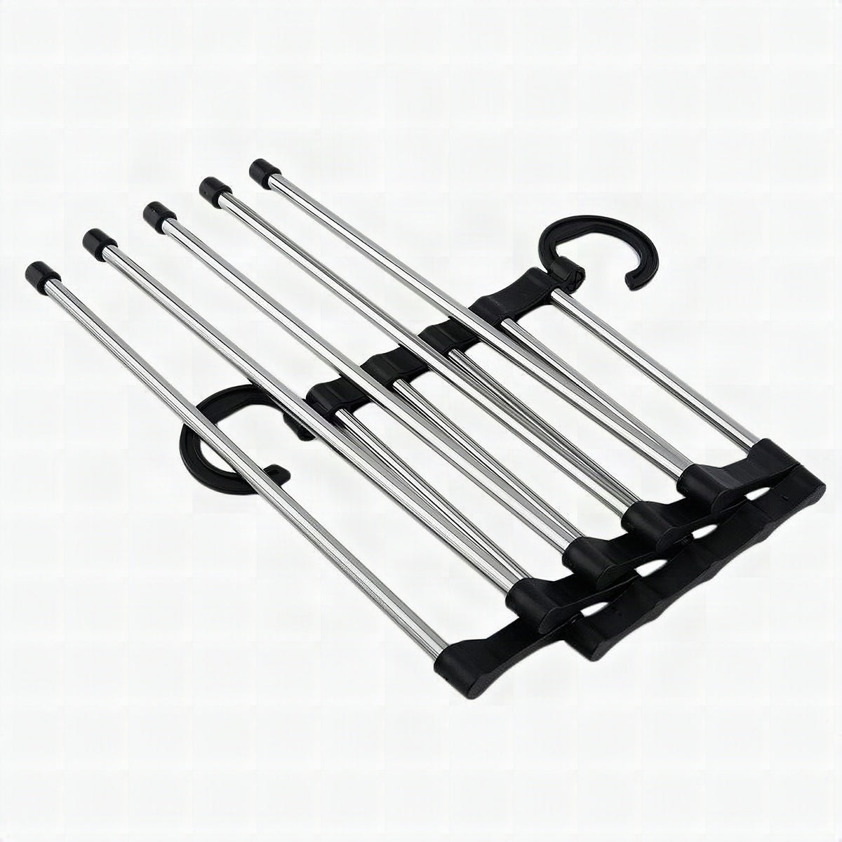 Percha organizadora de pantalones de 5 barras