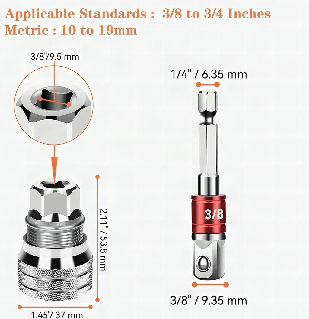 Llave de vaso universal multifunción Saker®