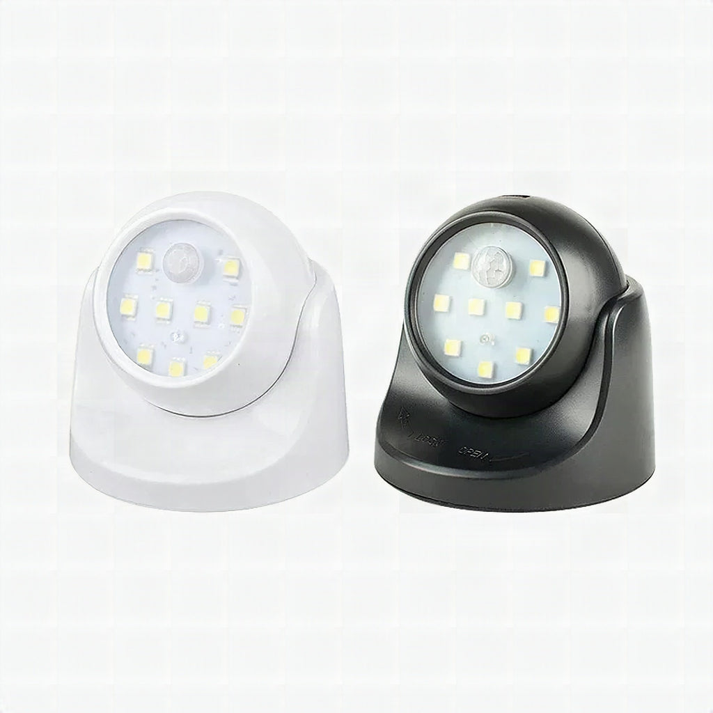Foco LED inalámbrico con sensor de movimiento